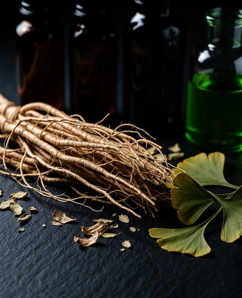 Korzenie botaniczne i naturalne wsparcie